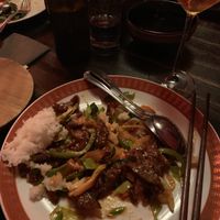 Crispy vegan beef at Kin Long in Malmo