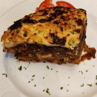 Veg moussaka at Liondi in Athens