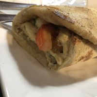 Hummus galette  at O'Saj in Toulouse