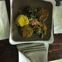 Choose 5 Veg sampler at Nile Ethiopian in Richmond