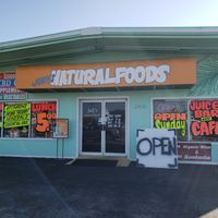 Right off the 19 at Judy's Natural Foods in Holiday