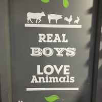 Poster  at Vegattos in Mexico City