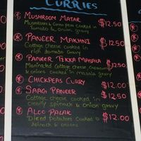 menu2 at Manny's Cafe in Shepparton