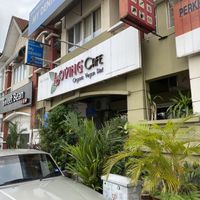 Entrance  at Loving Cafe in Kuala Lumpur