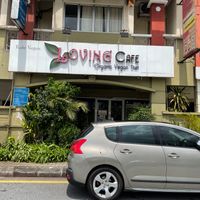 Entrance at Loving Cafe in Kuala Lumpur