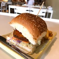 Signature Burger at Loving Cafe in Kuala Lumpur