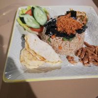Seaweed fried rice at Loving Cafe in Kuala Lumpur