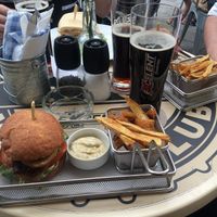 vegan burgers at Refresh Restaurant - Re Fresh in Bratislava