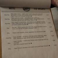 Menu at Refresh Restaurant - Re Fresh in Bratislava