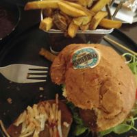 Robi burger at Refresh Restaurant - Re Fresh in Bratislava