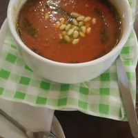Tomato soup at Refresh Restaurant - Re Fresh in Bratislava