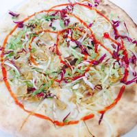 Kebab pizza at Il Papiro in Milan