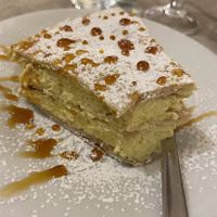 Vegan millefoglie  at Il Papiro in Milan