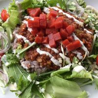 Vege Taco Rice at Nagisa Warms in Otsu