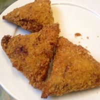 Vegetable spring rolls. at Bo De Chay - Market and Restaurant in Hanoi