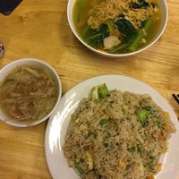 Fried rice and noodles at Bo De Chay - Market and Restaurant in Hanoi