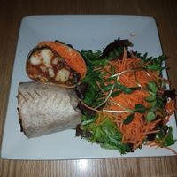 deep fried cauliflower wrap at Pure Kitchen - Richmond Rd in Ottawa