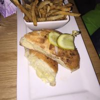 Grilled cheese and fries at Pure Kitchen - Richmond Rd in Ottawa