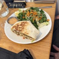 Sandwich and Caesar saladd  at Pure Kitchen - Richmond Rd in Ottawa