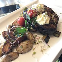 Spelt Seitan Steak  at Naturhotel LechLife in Wangle
