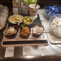 A bit of the breakfast at Naturhotel LechLife in Wangle