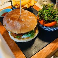 Beyond meat burger at Naturhotel LechLife in Wangle