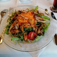 Gebratene Austernpilze at Naturhotel LechLife in Wangle