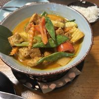 Yellow Curry  at Kai Thai Rextaurant in Alicante