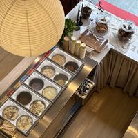 Ice cream station view from the 2nd floor  at Holy Moly Ice Cream in Ho Chi Minh City