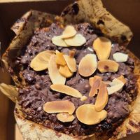 Gluten free vegan muffin at La Cafeteria in Plettenberg Bay