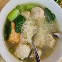 Baso kuah at Chan Wei Vegetarian in Jakarta