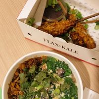 My dinner at Flax & Kale - Placa Castella in Barcelona