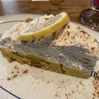 Lemon cake  at Flax & Kale - Placa Castella in Barcelona