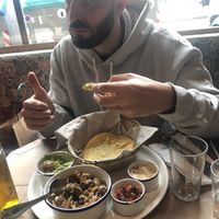 Tacos to share  at Flax & Kale - Placa Castella in Barcelona