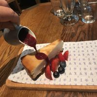 Cheesecake  at Flax & Kale - Placa Castella in Barcelona