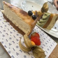 Tartas  at Flax & Kale - Placa Castella in Barcelona