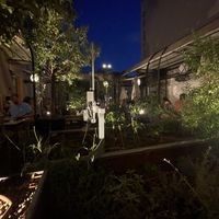 Terrace inside  at Flax & Kale - Placa Castella in Barcelona