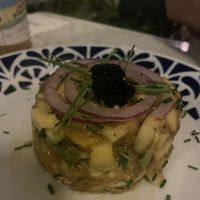 Mango avocado tartar  at Flax & Kale - Placa Castella in Barcelona