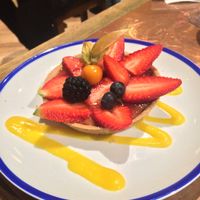 dessert at Flax & Kale - Placa Castella in Barcelona