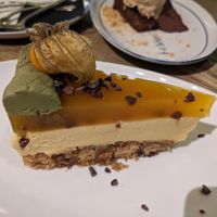 Dessert at Flax & Kale - Placa Castella in Barcelona