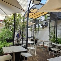 Upstairs at Flax & Kale - Placa Castella in Barcelona