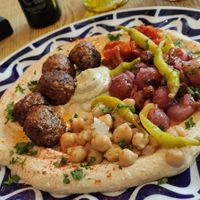 Hummussimo at Flax & Kale - Placa Castella in Barcelona