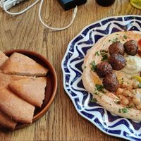 Hummussimo at Flax & Kale - Placa Castella in Barcelona