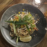 Pad thai  at Flax & Kale - Placa Castella in Barcelona