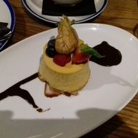 tofu cheesecake  at Flax & Kale - Placa Castella in Barcelona