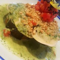 Green power Ravioli at Flax & Kale - Placa Castella in Barcelona