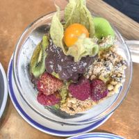 Smoothie bowl at Flax & Kale - Placa Castella in Barcelona