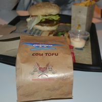 tofu burger at BurgerFuel - Sowah Square in Abu Dhabi