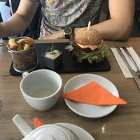 Gluten free, I suppose ) at Green Pumpkin in Riga