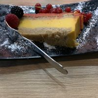 Pumpkin cake at Green Pumpkin in Riga